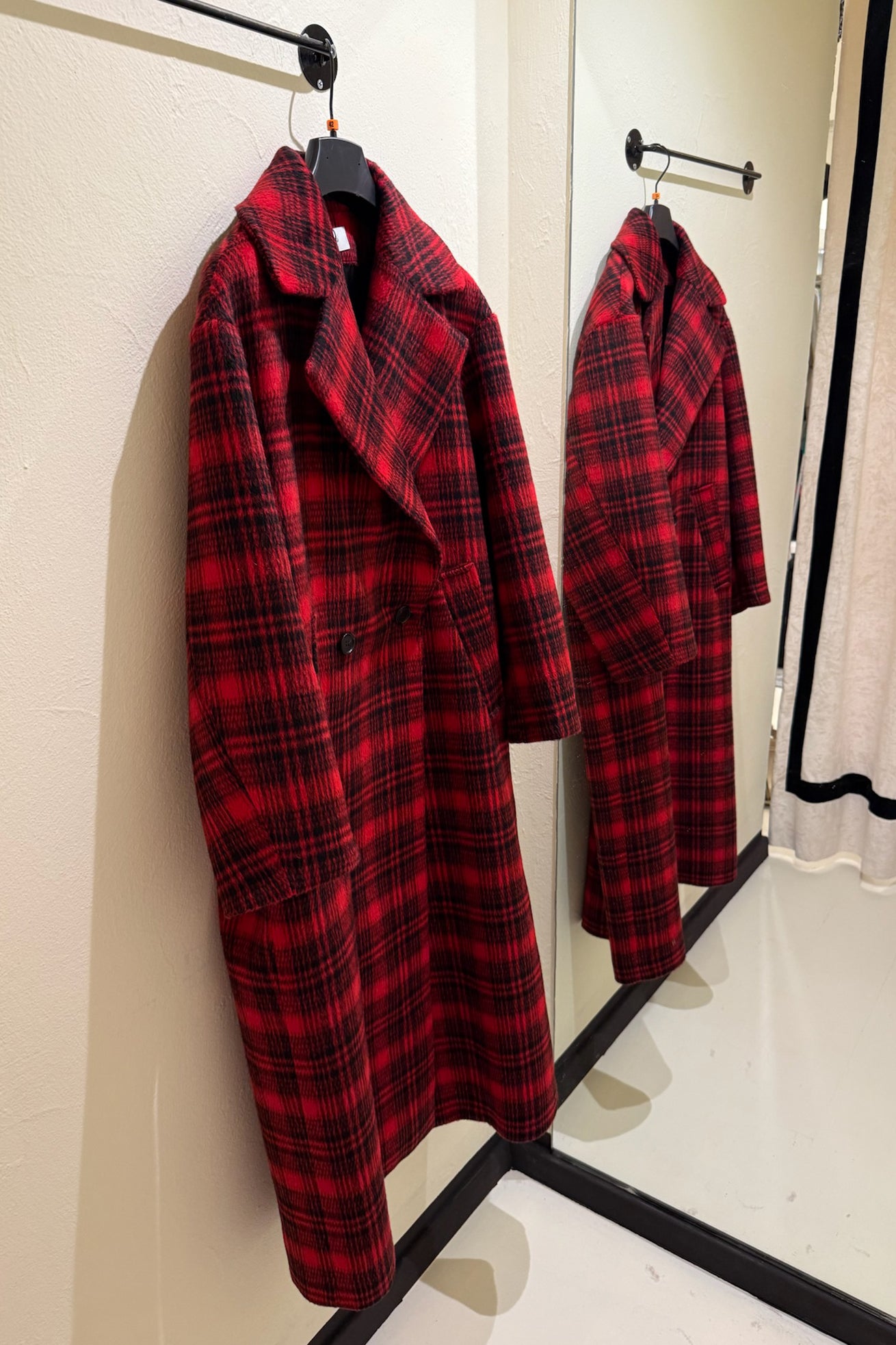 Cappotto lungo foderato