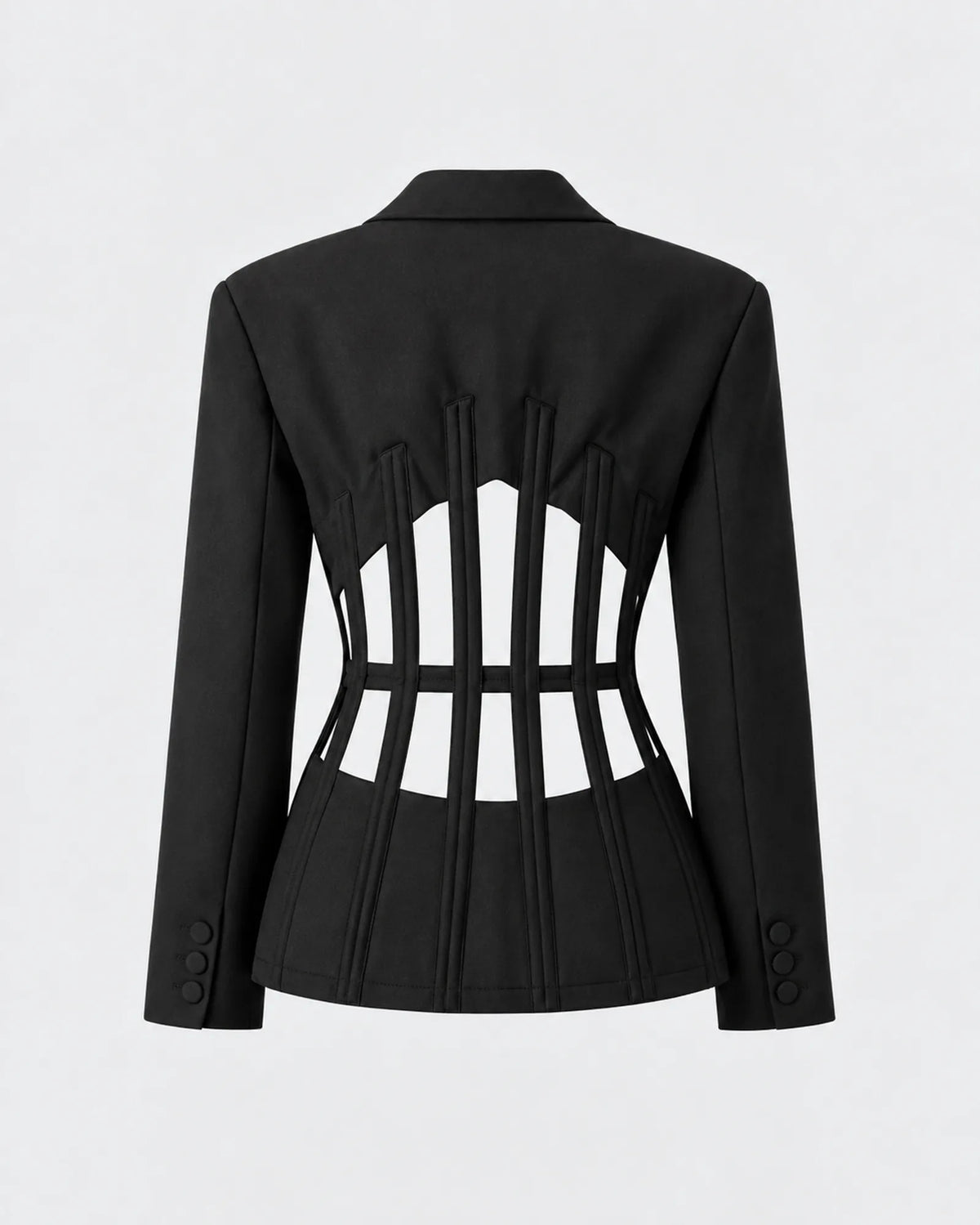Giacca bustier con aperture
