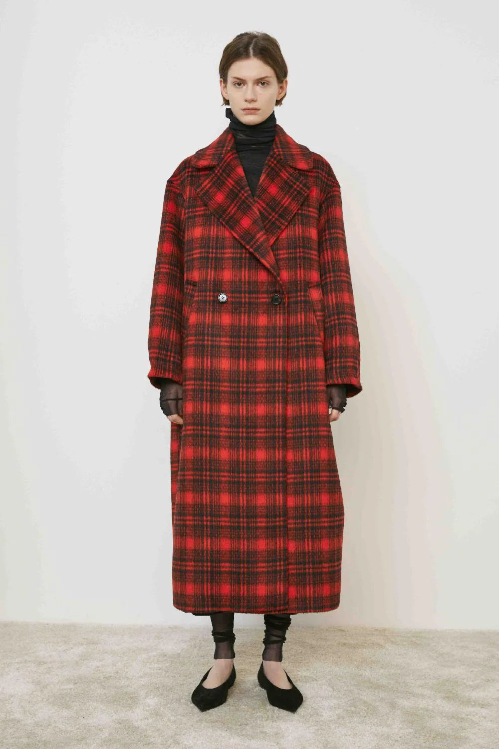 Cappotto lungo foderato