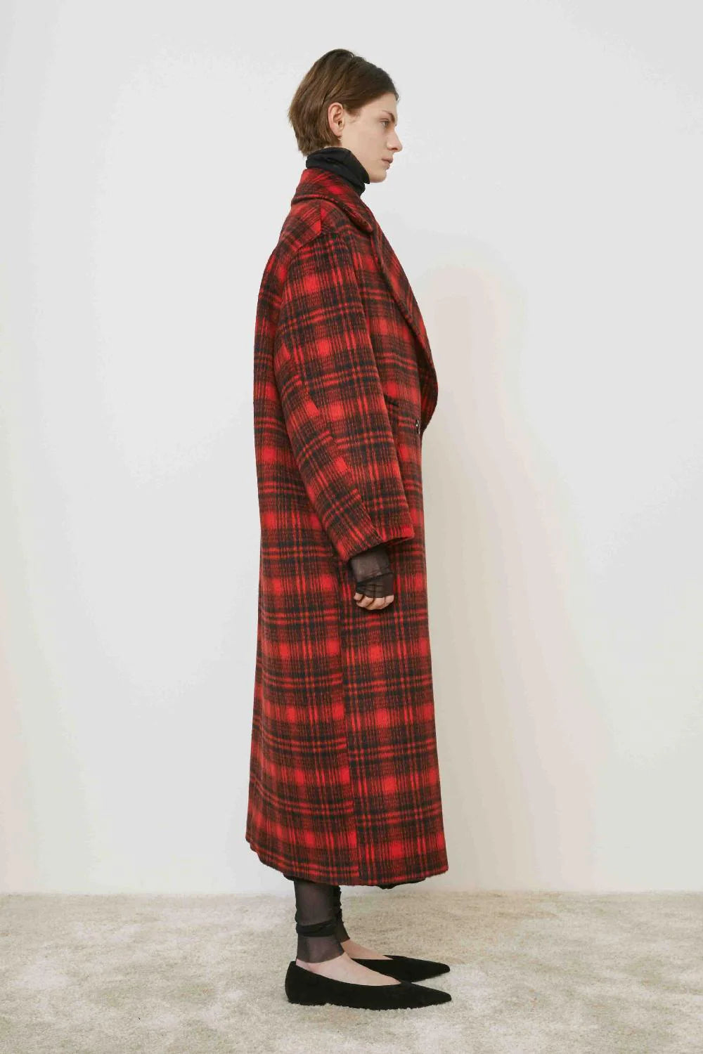 Cappotto lungo foderato