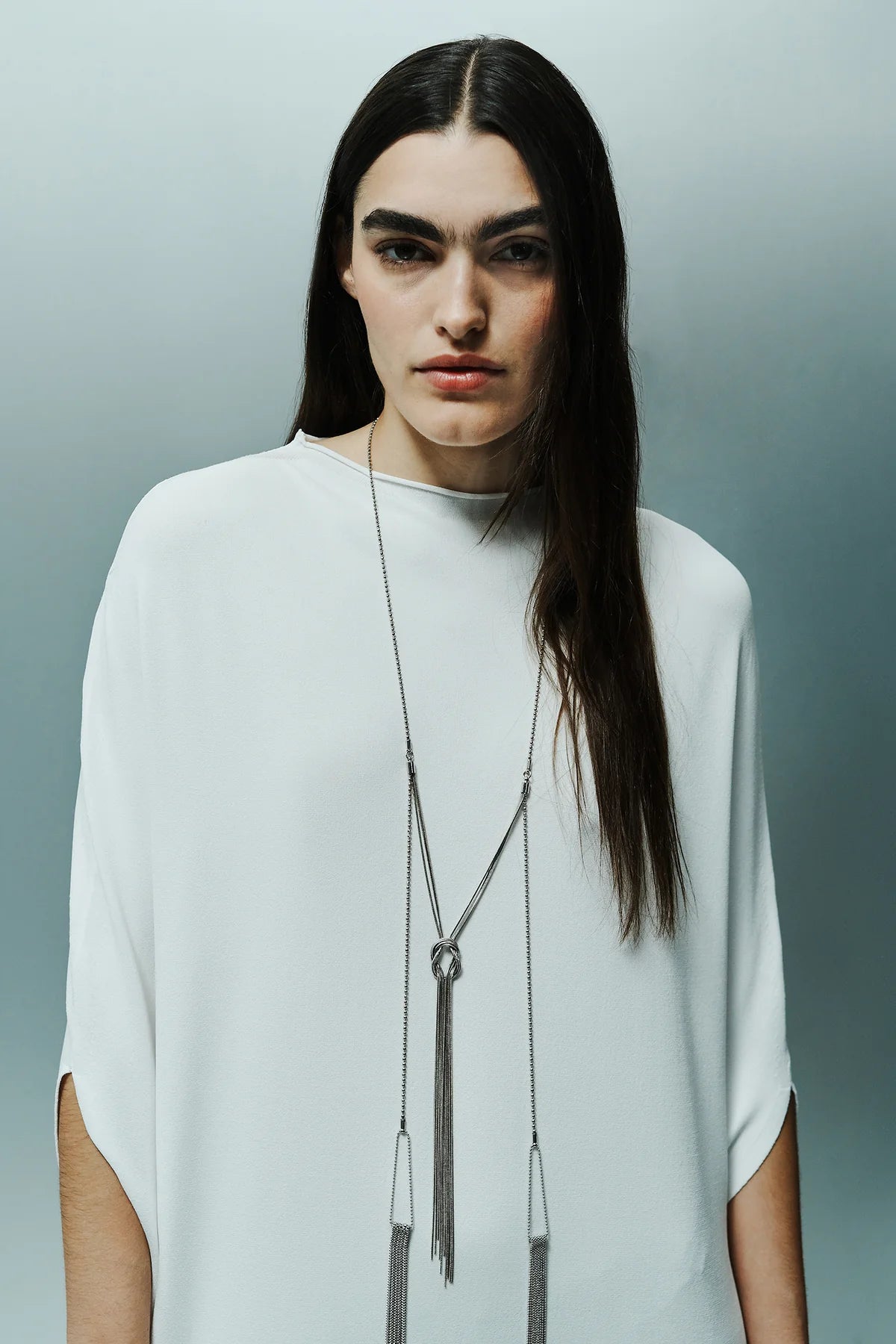 Abito kimono con frange