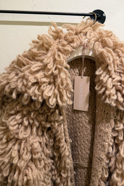 Cappotto teddy oversize