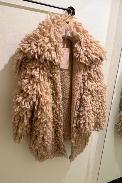 Cappotto teddy oversize