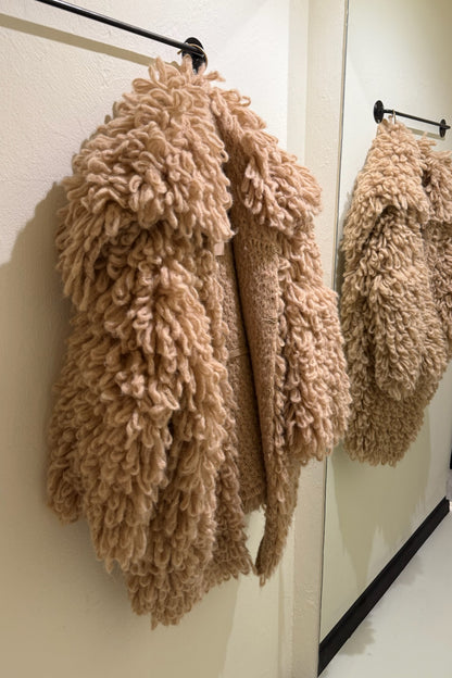 Cappotto teddy oversize