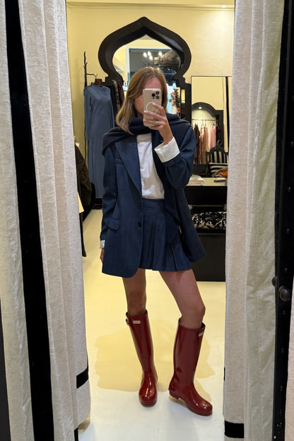 Giacca effetto jeans