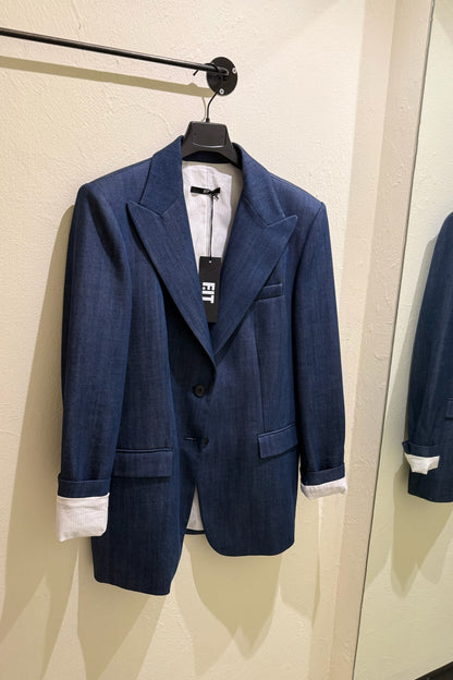 Giacca effetto jeans