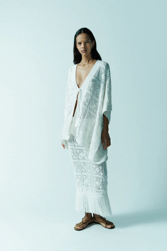Kimono con nappine